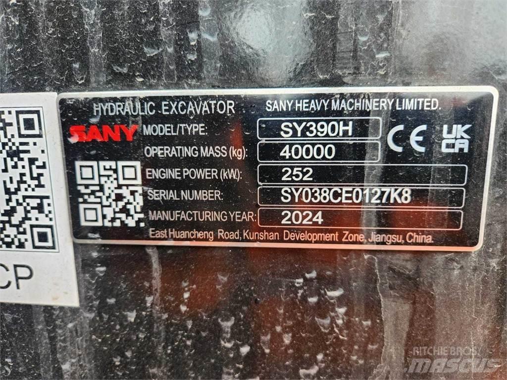 Sany SY390H Гусеничные экскаваторы