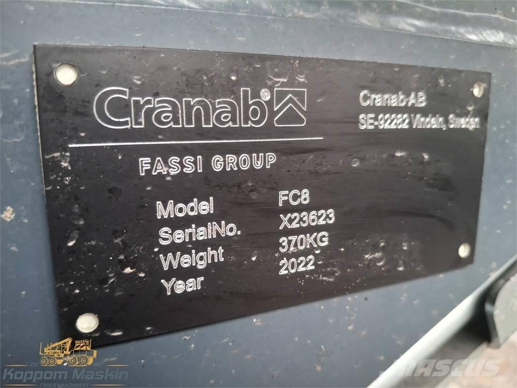 Cranab Fc 8 Манипуляторы для форвардеров