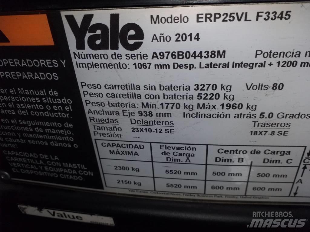 Yale ERP25VL Электропогрузчики