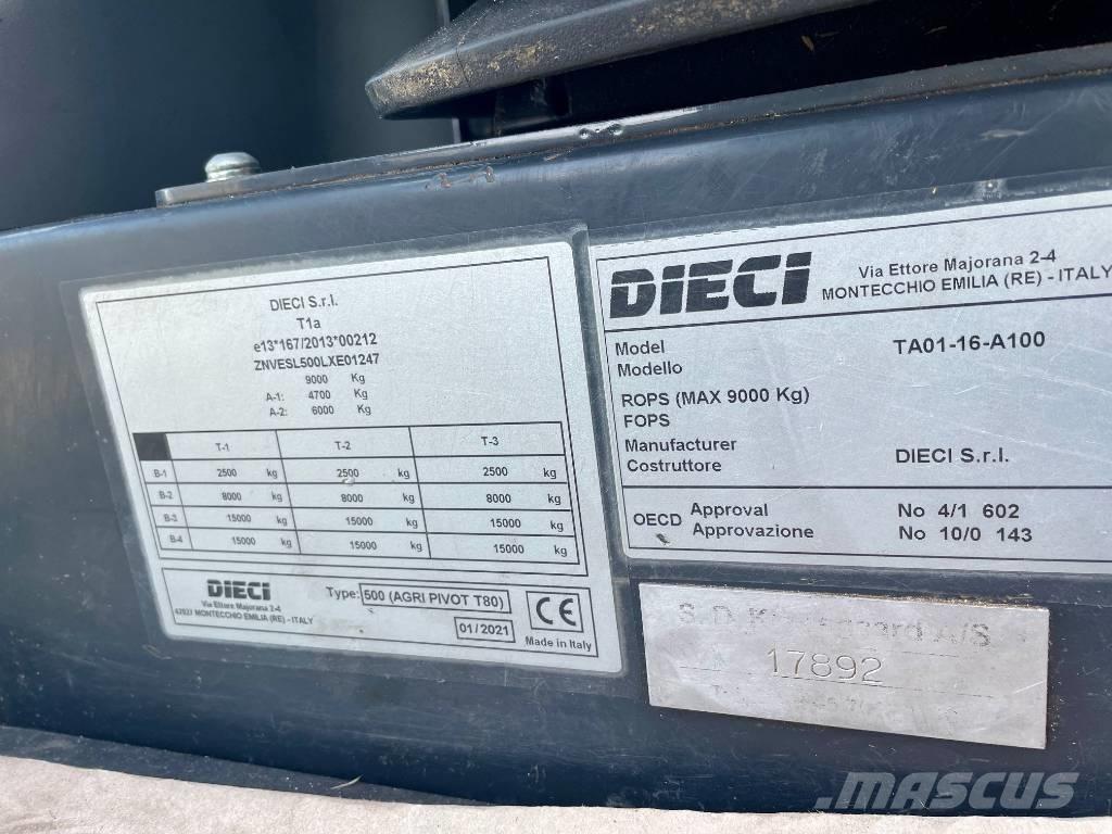 Dieci Agri Pivot T80 Сельскохозяйственные телескопические погрузчики