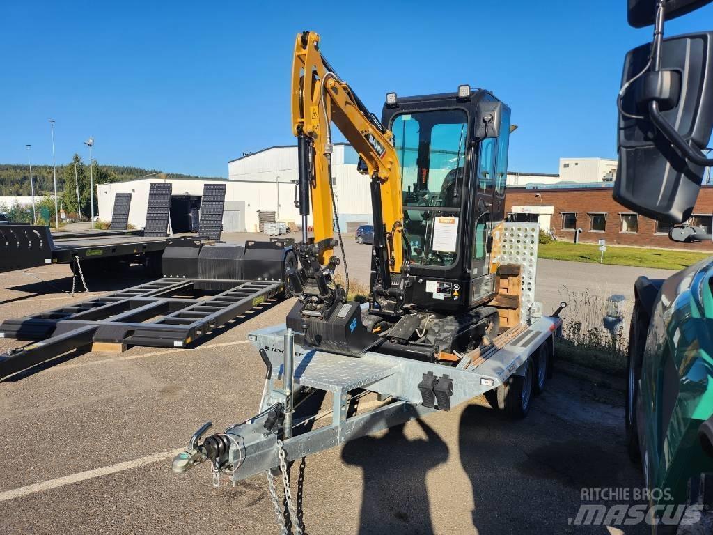 Sany 1.8 T Med Släp Мини-экскаваторы
