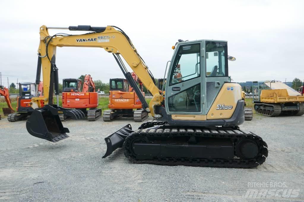 Yanmar SV 100-1 Гусеничные экскаваторы