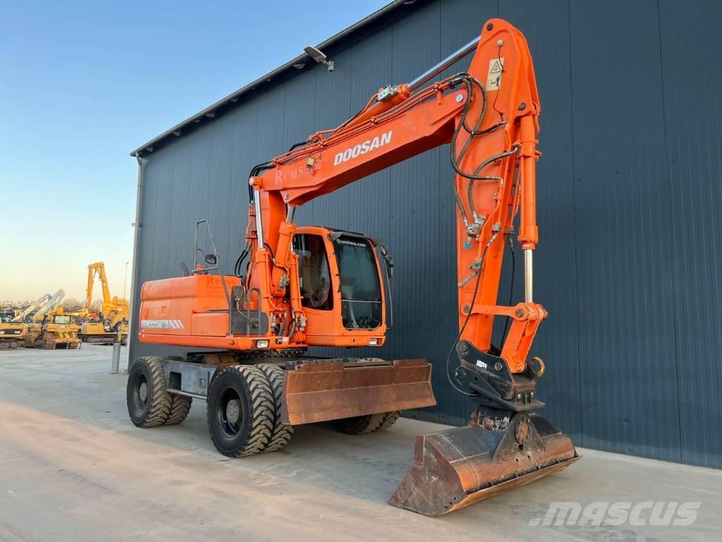 Doosan DX170W Колёсные экскаваторы