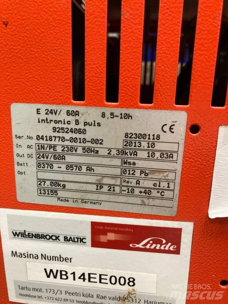 Linde L10AC/1170 Ручные штабелёры с электроподъёмом