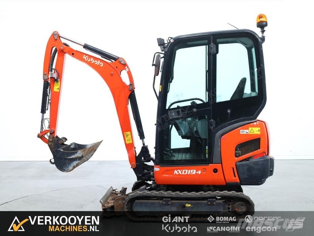 Kubota KX019-4 Мини-экскаваторы