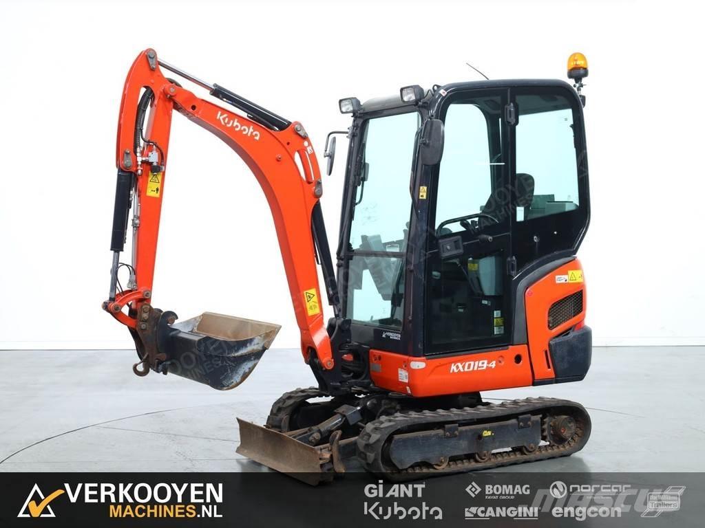 Kubota KX019-4 Мини-экскаваторы