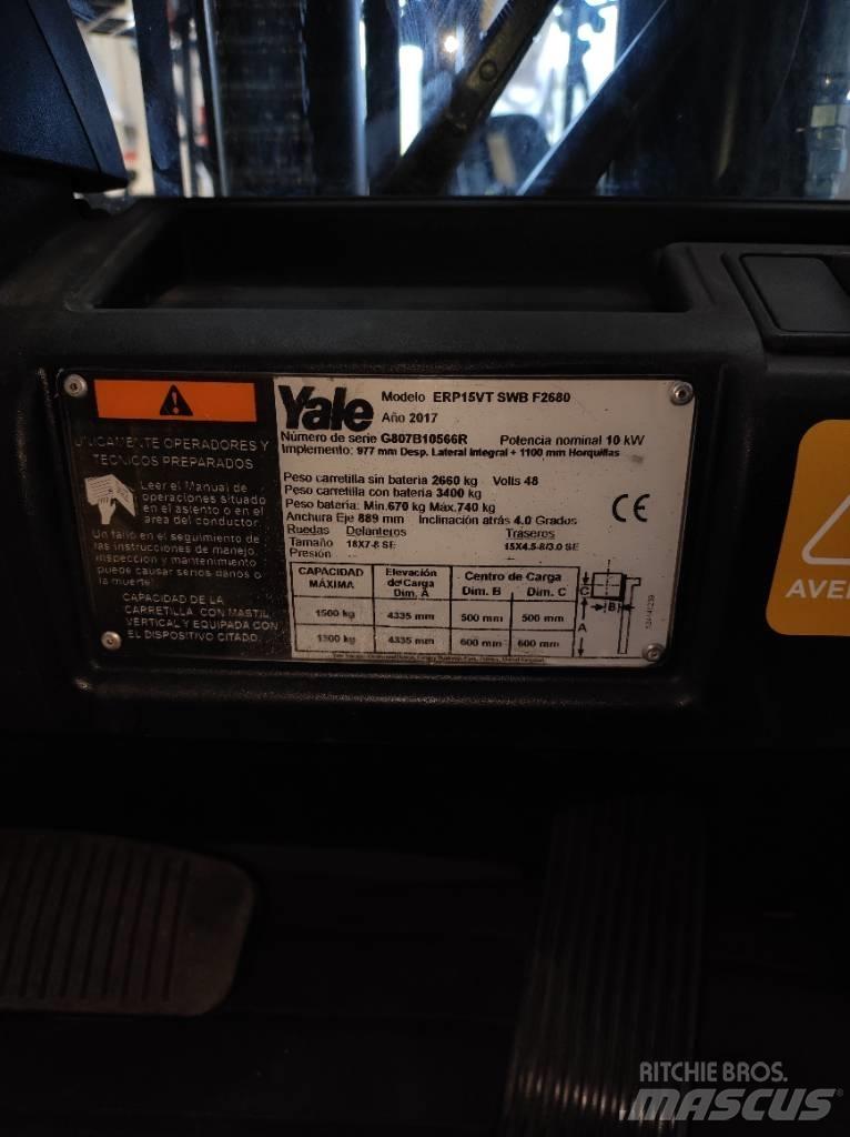 Yale ERP15VT SWB Электропогрузчики