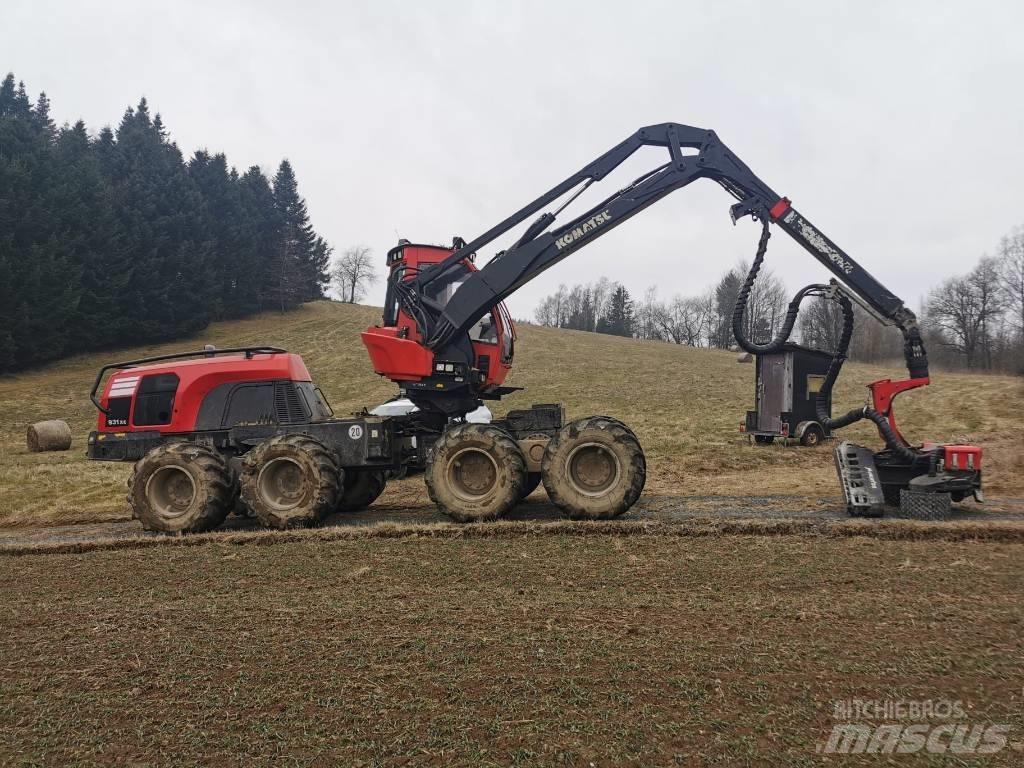 Komatsu 931 XC Харвестеры