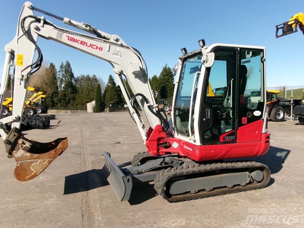 Takeuchi TB 240 Мини-экскаваторы
