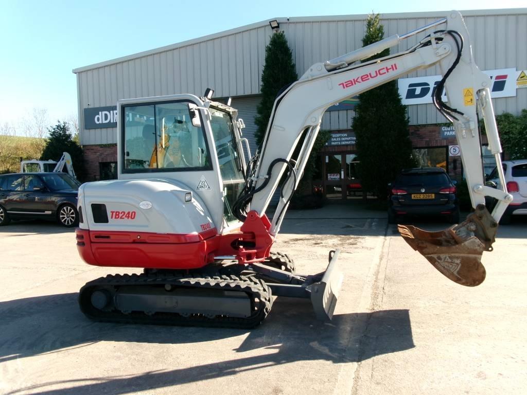 Takeuchi TB 240 Мини-экскаваторы