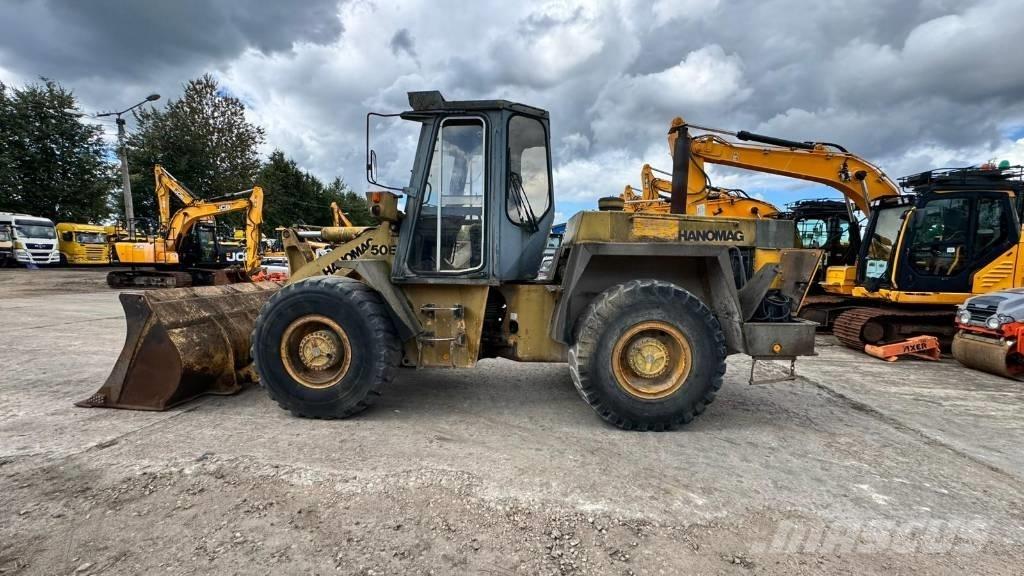 Hanomag 50 E Фронтальные погрузчики