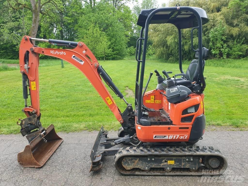 Kubota U 17-3a Мини-экскаваторы