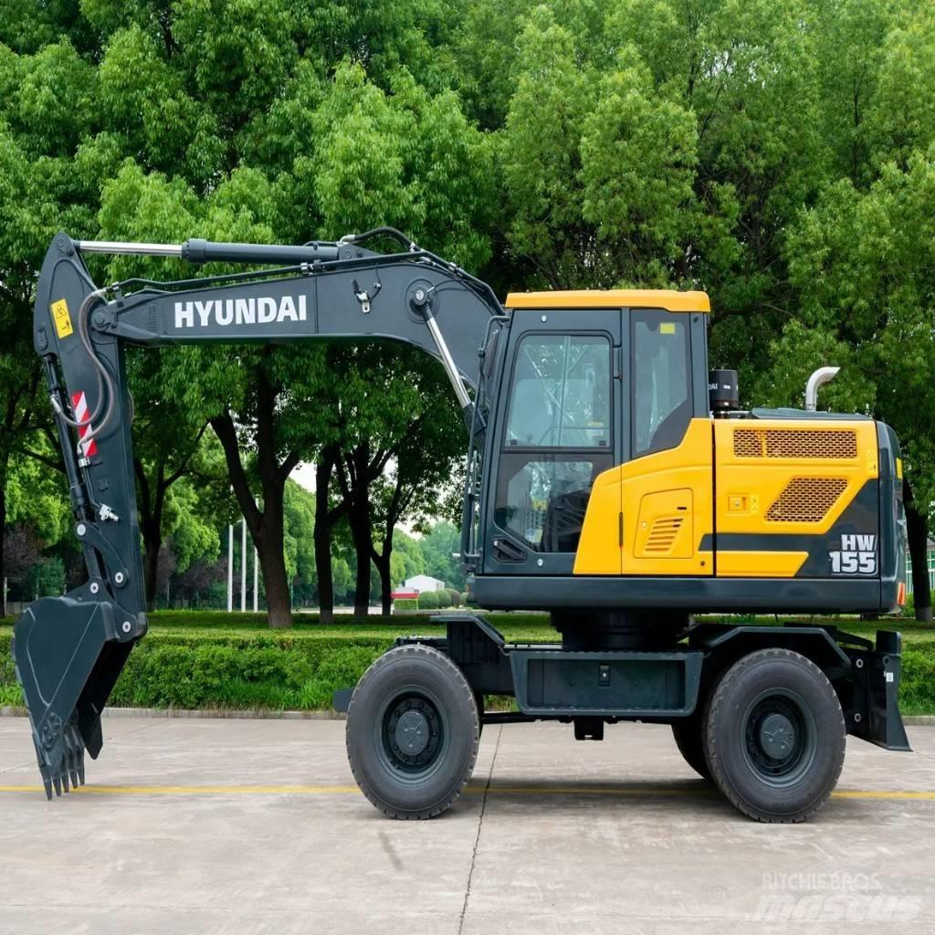 Hyundai HW155 Колёсные экскаваторы