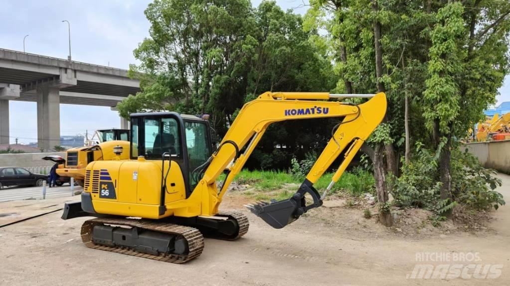 Komatsu pc56 Гусеничные экскаваторы