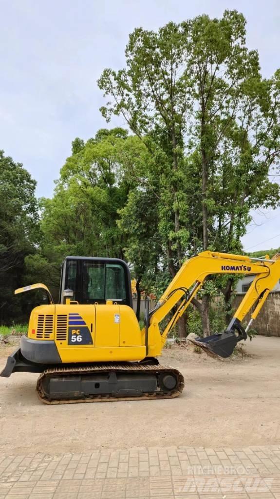Komatsu pc56 Гусеничные экскаваторы