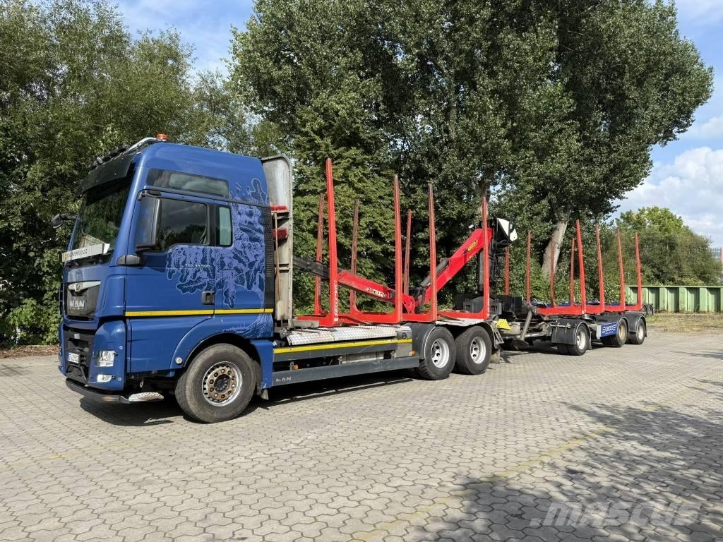 MAN TGX 33.500 Грузовики для лесозаготовок