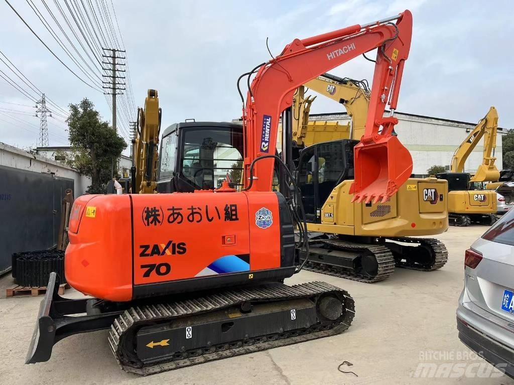 Hitachi ZX 70 Малые экскаваторы 7т-12т