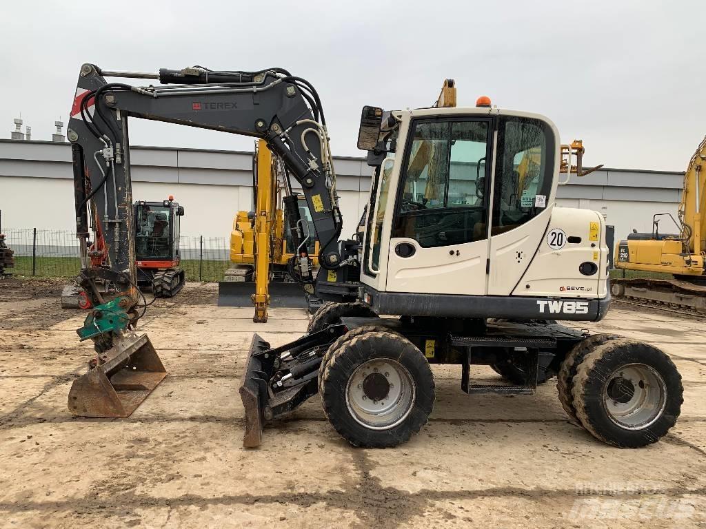 Terex TW 85 Колёсные экскаваторы