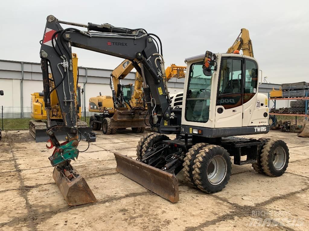 Terex TW 85 Колёсные экскаваторы