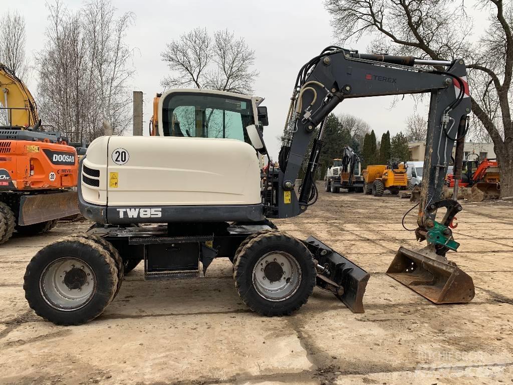 Terex TW 85 Колёсные экскаваторы