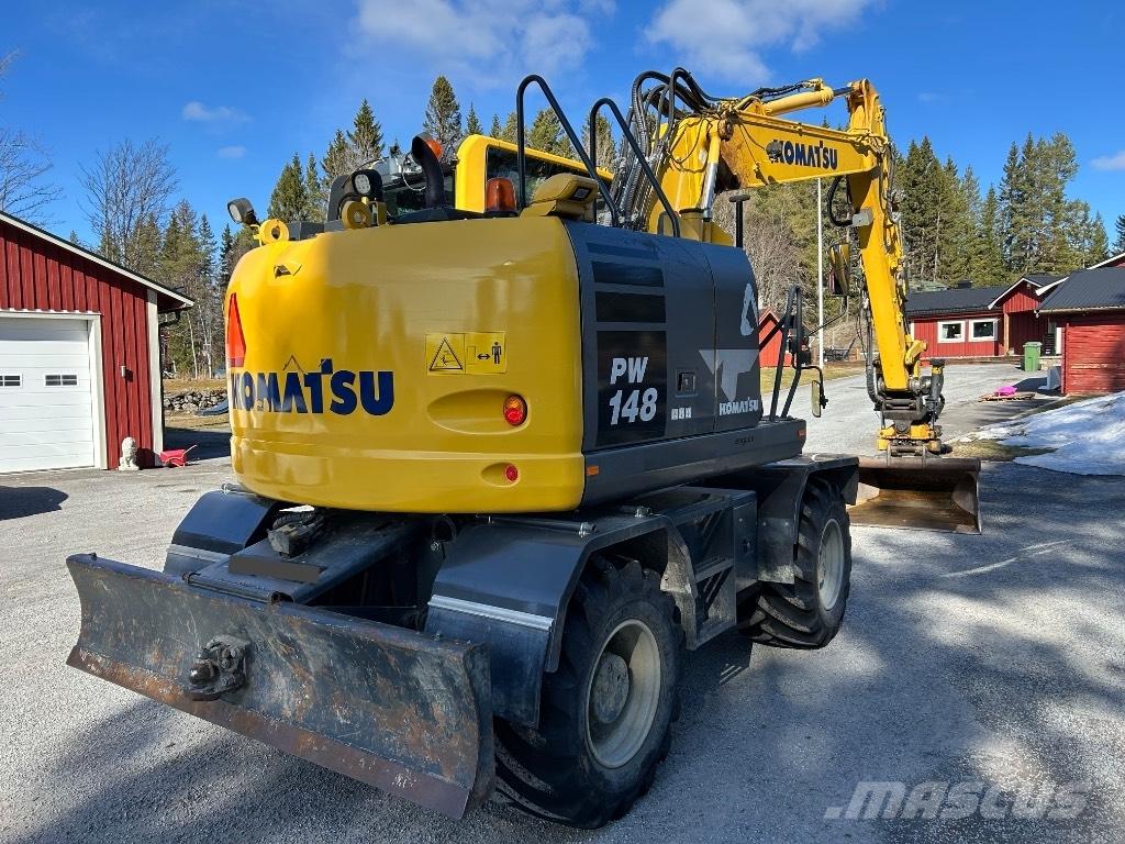 Komatsu PW 148-10 Колёсные экскаваторы