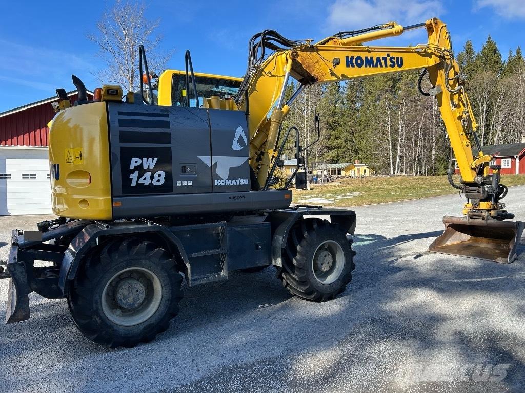 Komatsu PW 148-10 Колёсные экскаваторы