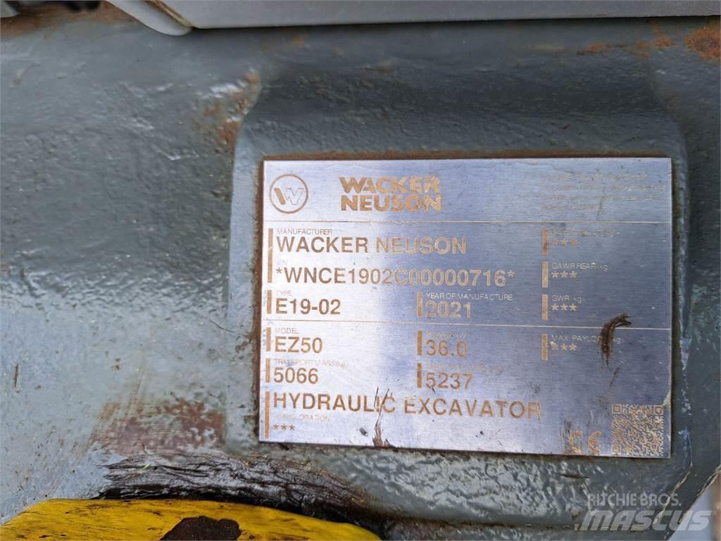 Wacker Neuson EZ50 Гусеничные экскаваторы