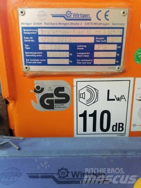 Wirtgen W 200 Дорожные фрезы