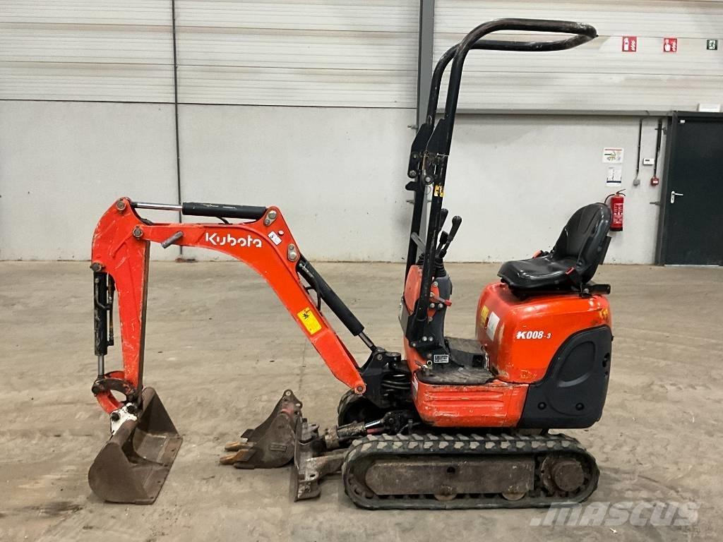 Kubota K 008-3 Мини-экскаваторы