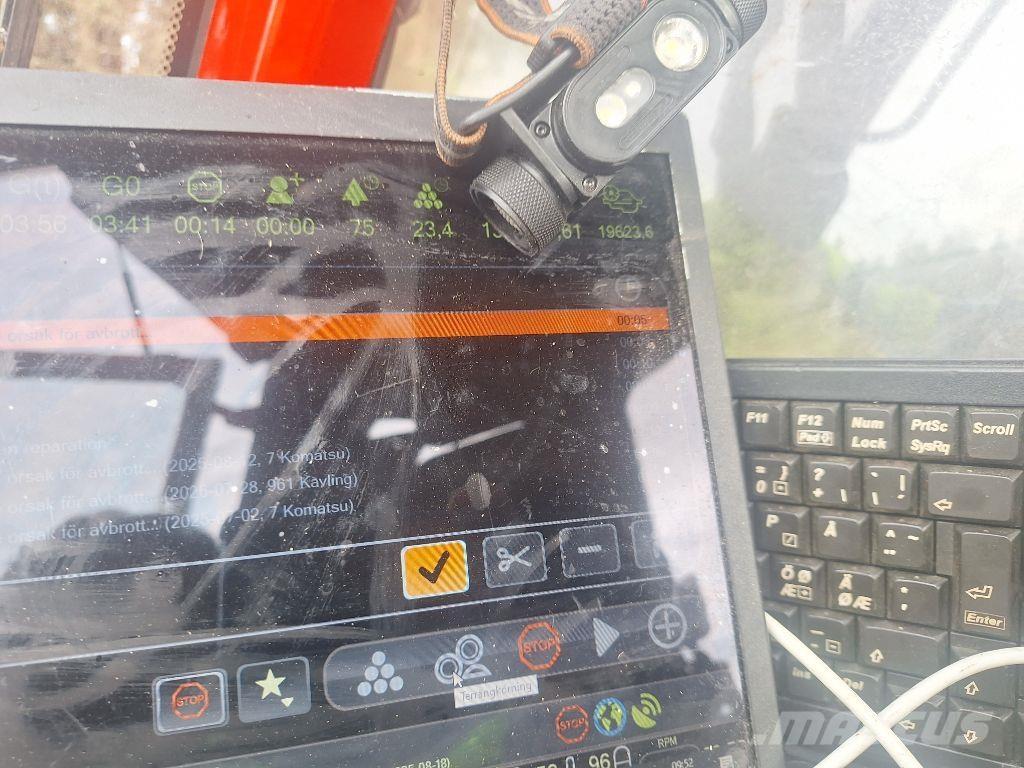 Komatsu 911 Харвестеры