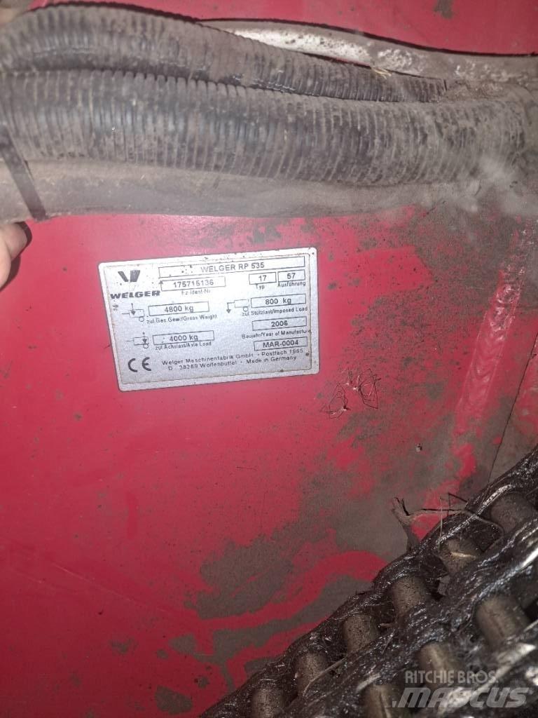 Welger RP535 Рулонные пресс-подборщики