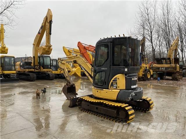 Komatsu PC35MR-2 Гусеничные экскаваторы