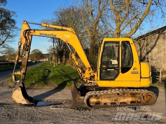 Komatsu PC 75R Малые экскаваторы 7т-12т