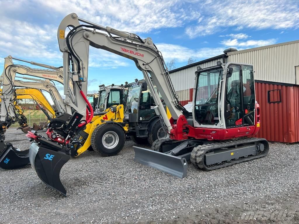 Takeuchi TB370 Малые экскаваторы 7т-12т