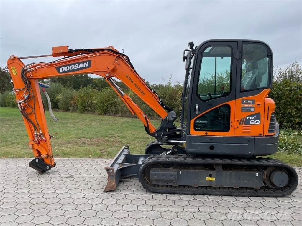 Doosan DX63-3 Мини-экскаваторы