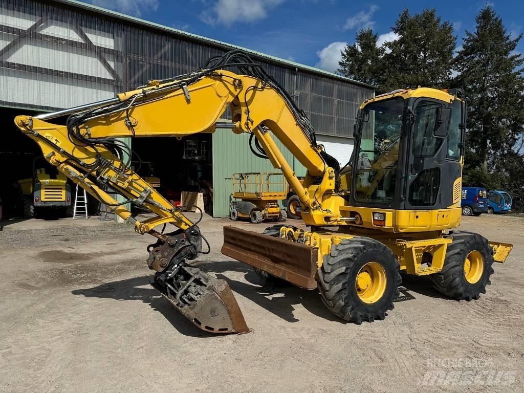 Komatsu PW 98 MR-8 Колёсные экскаваторы
