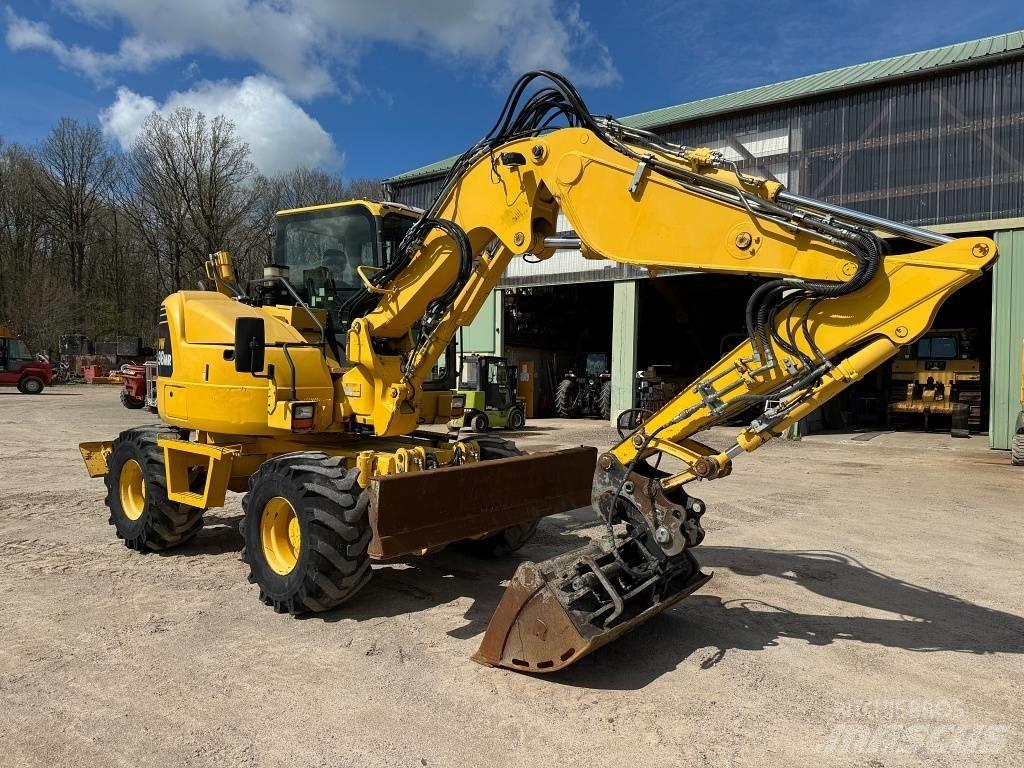Komatsu PW 98 MR-8 Колёсные экскаваторы