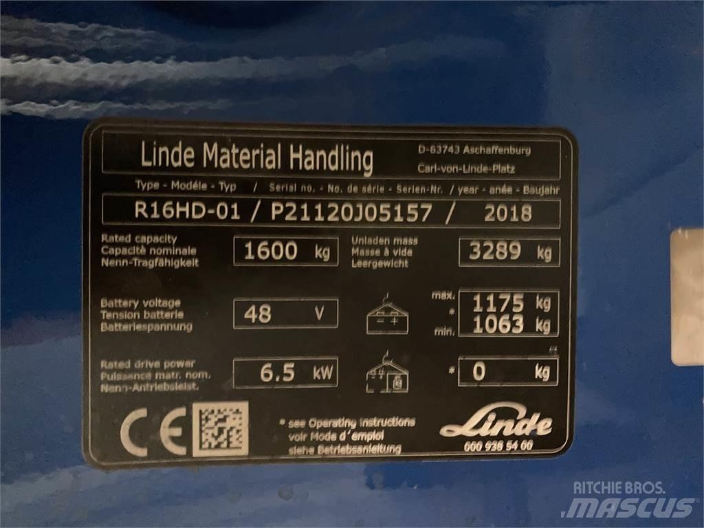 Linde R16HD Ричтраки