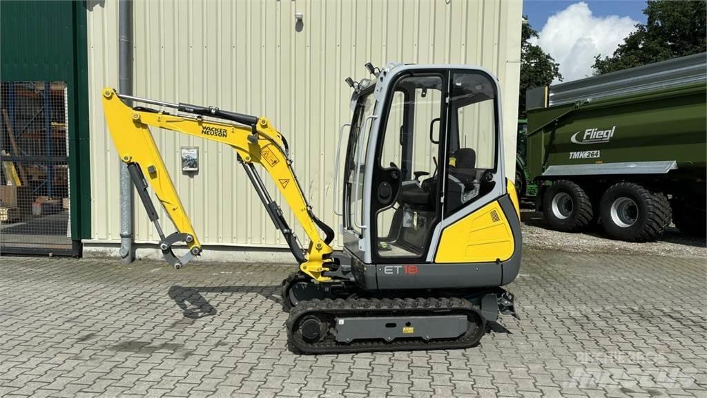 Wacker ET 18 Мини-экскаваторы