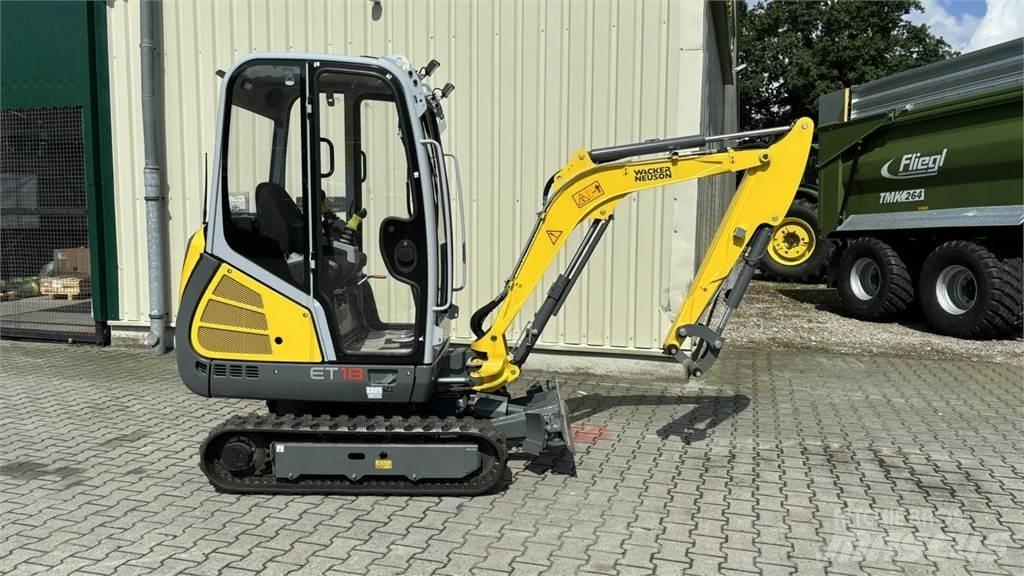 Wacker ET 18 Мини-экскаваторы