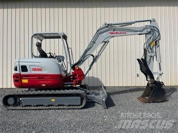 Takeuchi TB260 Гусеничные экскаваторы