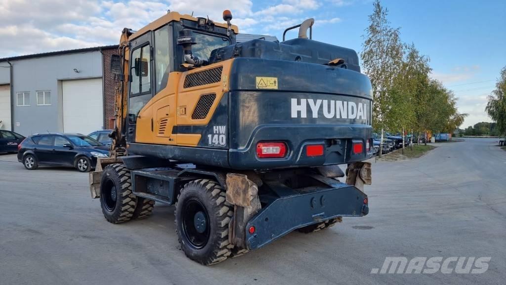Hyundai HW 140 Колёсные экскаваторы