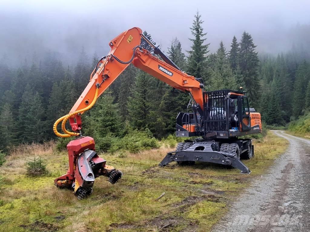Doosan DX 210 W Экскаваторы-харвестеры