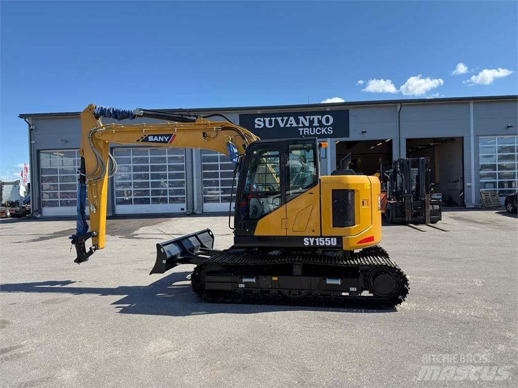 Sany SY155U Гусеничные экскаваторы