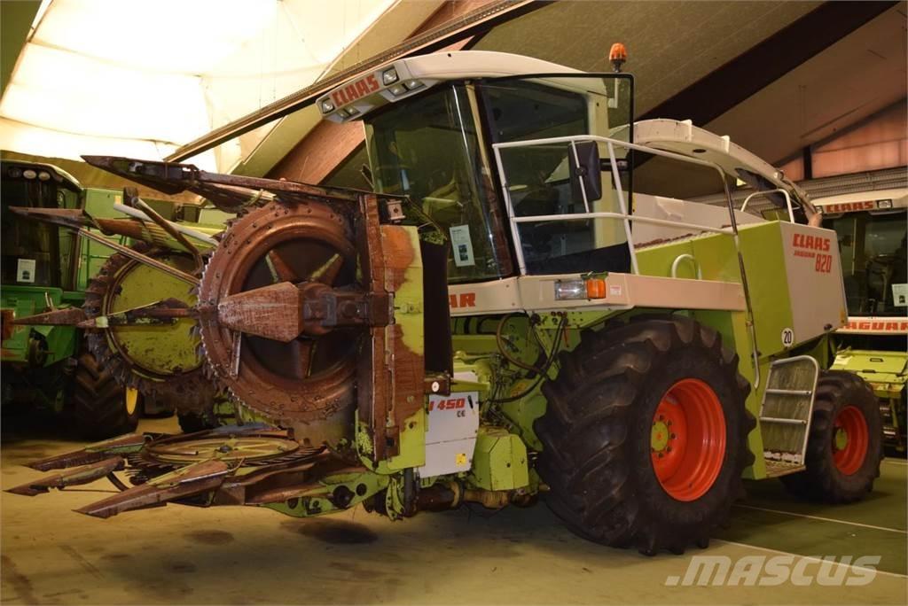 CLAAS Jaguar 820 Самоходные кормоуборочные комбайны