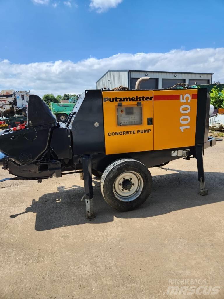 Putzmeister 1005D Бетононасосы