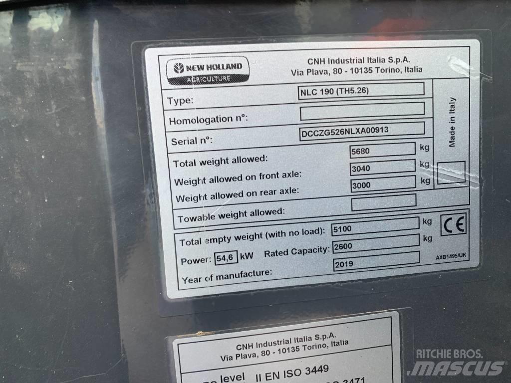 New Holland TH5.26 Телескопические погрузчики