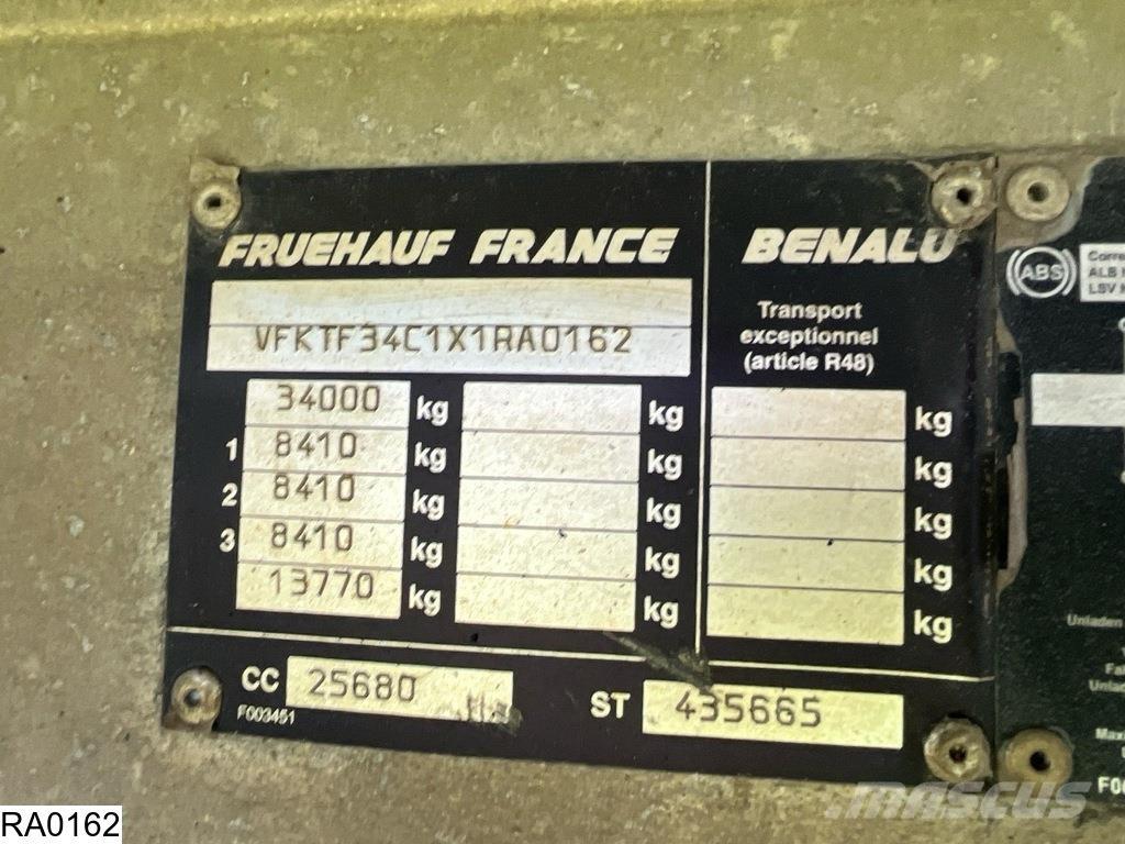 Benalu kipper Самосвальные полуприцепы