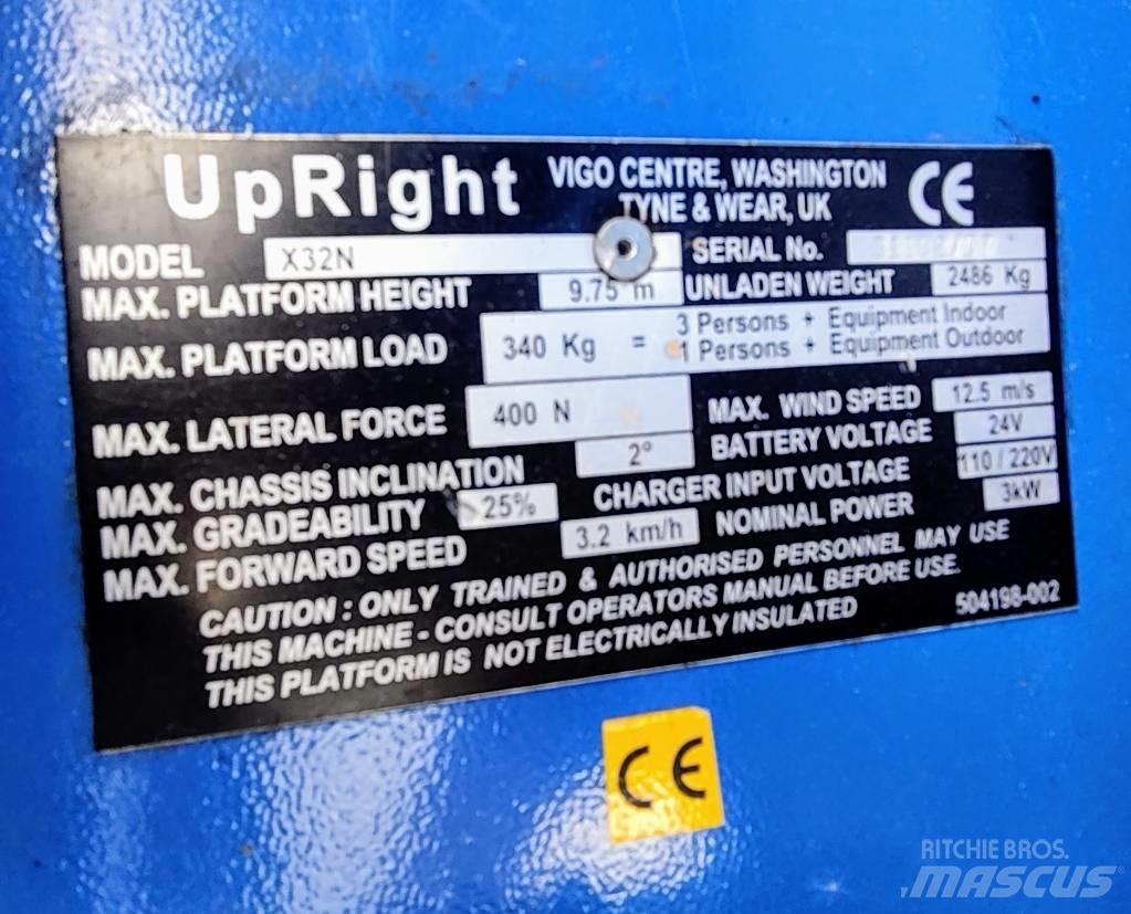 UpRight X32N Ножничные подъемники