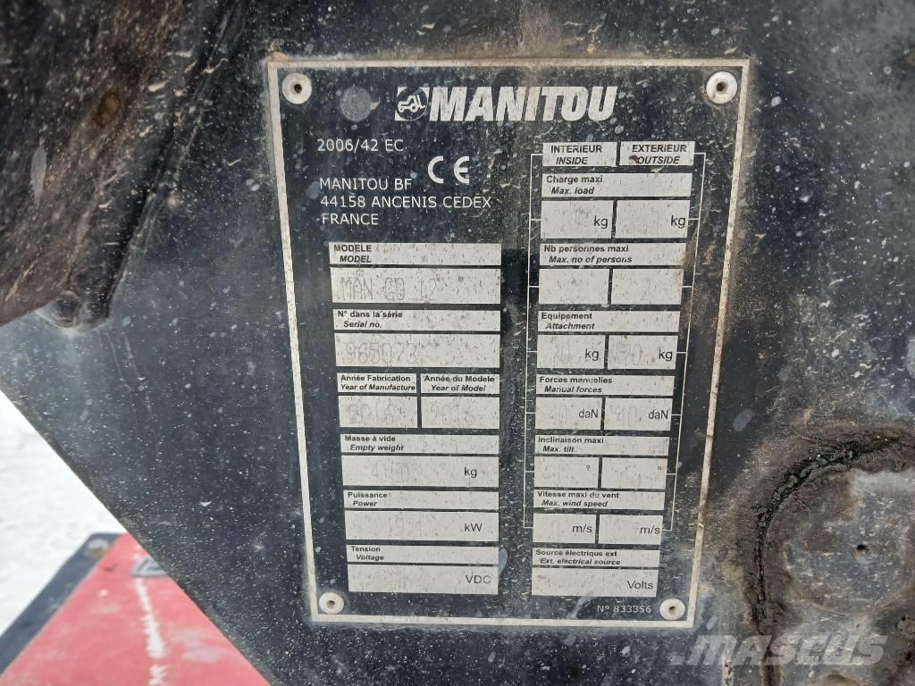 Manitou ManGo 12 Коленчатые подъемники